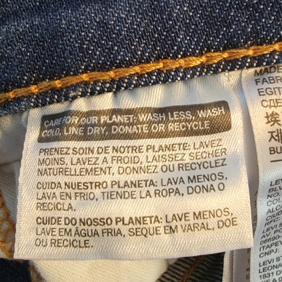 Levi's 511 Palm Leave Print Jeans 36X32 - Picture 4 of 8